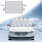 YongSral Protector Parabrisas Hielo, 165 x 126CM Protector Luna Coche Hielo, Cubre Lunas Coche Hielo, Protector de Parabrisas con Magnético, Cubierta Parabrisas Coche, Protege de Hielo, Nieve, Lluvia