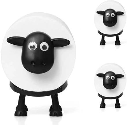 3 Stück Schaf Toilettenpapierhalter Schaf Toilettenpapier Aufbewahrung Lustiger Klopapierhalter Stehend WC Papierhalter Ersatzrollenhalter Für Bäder, Toiletten