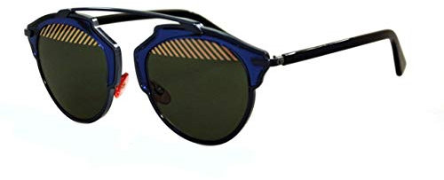 Dior Damen Diorsoreal Nt Sonnenbrille, Schwarz (Blue Black Vu0), 48
