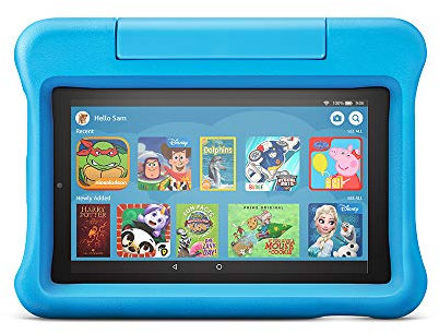 Fire 7 Kids Tablet | 7 Display, 16 GB, Blue Kid-Proof Case (2019 Release)
