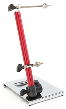 Feedback Sports Pro Truing Stand with Thru Axle Adapter, Red