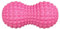 SELEWARE Peanut Massage Ball, Peanut Double Lacrosse Massage Roller Ball for Back Neck Shoulder Spine Legs Hips, Deep Tissue Peanut Roller Ball Trigger Point Muscle Massage Ball, Pink