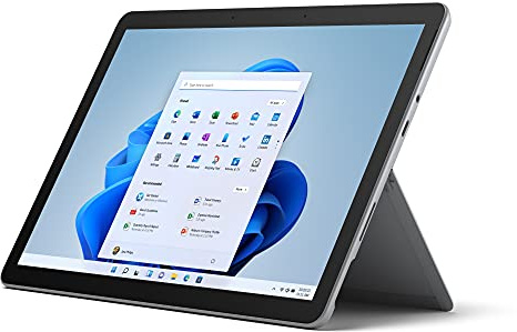 Microsoft Surface Go 3 - 10.5 Inch 2-in-1 Tablet PC - Silver - Intel Core i3, 8GB RAM, 128GB SSD - Windows 11 Home S - Device only, 2021 model (Renewed)