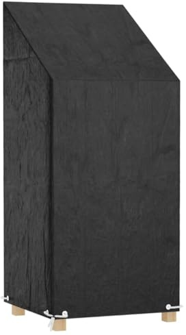 vidaXL Överdrag för trädgårdsmöbler 8 ölj. 65x65x110/150 cm polyeten
