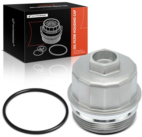 A-Premium Oil Filter Housing Cap Assembly Compatible with Mini Cooper 2002-2016, Cooper Countryman 2014-2016, Cooper Paceman 2013-2016, 1.6L, Oil Filter Housing Cover, W10B16 W10B16A W11B16A W11B16