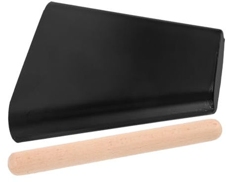 GALPADA Strumenti Percussione Campanaccio in Metallo Con Bastone Per Performance Musicali e Studio Accessorio Duraturo e Sonoro Per Batteristi e Regali Stage