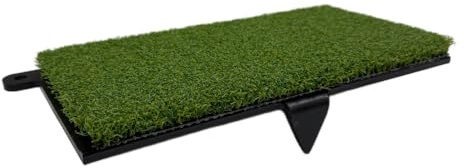 JD Brands Winter Golf Mat with Bottom Spikes – Portable Fairway Protection Mat for Winter Use, Durable Strike Mat for Golf Practice, Lightweight & Stable Design (Side Spikes (Upgraded Design))
