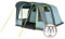 Coleman Inflatable Tent Meadowood 4 Air, Large Family Tent with 2 Extra Large Dark Sleeping Compartments and Vestibule, Quick to Set Up, Incl. Pump, Waterproof WS 4,000 mm, Grey, 4 Person