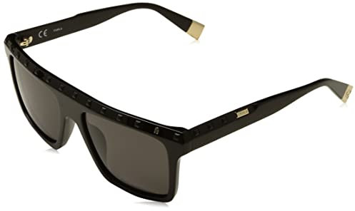 Furla Damen SFU535 Sunglasses, Schwarz (Shiny Black), 54
