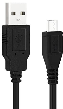 Omivine PS4 Controller Ladegerät, Micro USB Ladekabel für PS4 Controller/Xbox One Controller/Dual Shock 4 Controller/Fire HD/Kamera/TV Stick, Android Micro Ladekabel-1M/3.3Ft