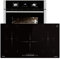 Cucina: 60cm Forno da incasso EB8010ED + 90cm Piano Cottura Induzione IH89005FZ | Griglia | Circolazione dell'aria | Aria calda | Cassetti telescopici | Timer automatico | SET8010IH890FZ