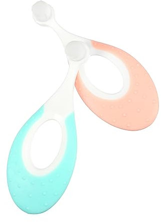 Healeved 2stücke Borstenzahnbürste Und Trainingszahnbürste Für Junge Mädchen Kinderzahnpflegezahnbürste Und Mundpflegewerkzeug Zahnbürste Mit Weichen Borsten Für Sanfte Mundhygiene