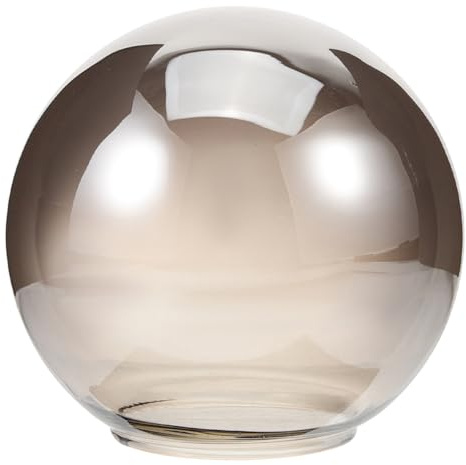 EXQUIMEUBLE Paralume di ricambio per lampada a sospensione, paralume a sfera bianco in vetro, adatto per lampade a sospensione, copertura del paralume per soggiorno e camera da letto