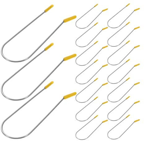FIXOSHEE 24 Pièces Pince à Bigoudis Chauffante Métallique Kit de Pinces de Fixation pour Cheveux à Bigoudis Électriques pour Coiffage Rapide et Boucles Uniformes