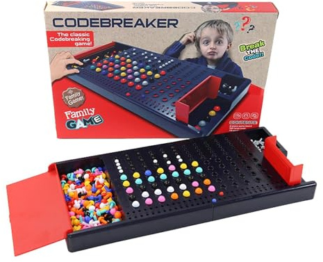 Zunishaone Juego de Mesa de código Secreto: educación ABS, Juegos Infantiles Divertidos, Estrategia Stem | Ideal para Combinaciones múltiples, Mejorar el Pensamiento