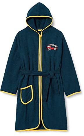 Playshoes pojkar Frottee-Bademantel Feuerwehr Badrock