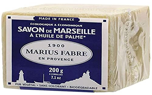 Marius Fabre Savon de Marseille pour Linge 400gr Sans Huile de Palme sous Film