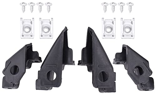 Doo Engy Scheinwerfer Halter Reparatursatz Frontscheinwerfer Halterung mit Schraube Dichtung vorne links und rechts für Polo 6R 2009-2017