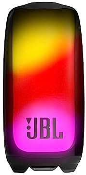JBL Pulse 5 - Portable Bluetooth Speaker with Dazzling Lights Original Pro Sound, Black
