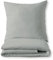 Luxuriöses Bettset aus Mako-Satin 100% Baumwolle 135x200 155x220 200x200 200x220, Größe:155 x 220 cm, Farbe :Silber