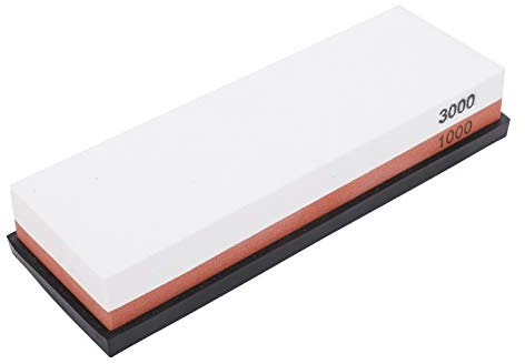 Cryfokt Piedra de Aceite para Afilar Cuchillos - Grano 1000 + Grano 3000 - Ayudante de Cocina Doméstico Resistente Al Desgaste y Antideslizante 1 Piedra