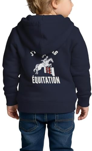 J'Peux Pas J'ai Équitation Cadeau Cheval Veste À Capuche Enfant Premium