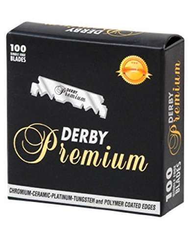 Dẹrby Premium demi lames professionnel boite de 100pièces