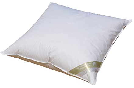 Hofmann Franken kuschelweiches Daunenkissen Kopfkissen 80x80 cm 550g 100% Daunen