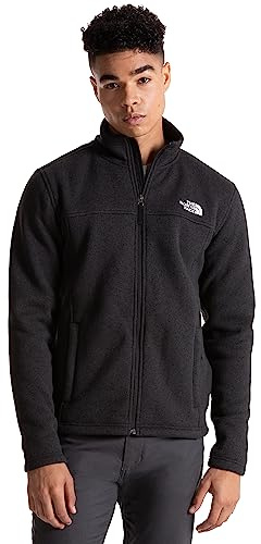 THE NORTH FACE Men's Tsillan Full Zip Jacket, TNF Black Heather, X-Large