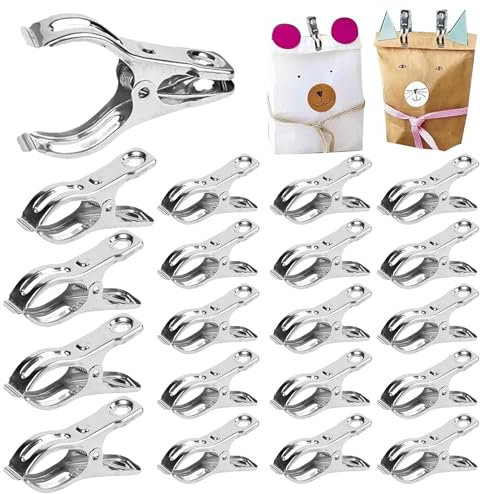 Gartenklammern Gewächshausklammern – Metall-Gartenklammern-Set, Gewächshausklammern-Set | Robuste Gartenklammern, Edelstahl-Pflanzennetz Für Gewächshaus, (, Mittel, Groß)