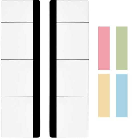 Acrylic Memo Board, Computer Monitor Message Board, Acrylic Message Memo Boards, Clear Desk Accessories for Office and Home, with 100 PCS Sticky Notes for Computer Monitors Screen