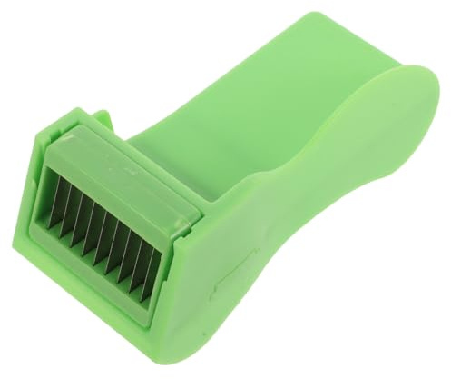 NOLITOY Affettatrice Tagliaverdure Multifunzionale per Fagioli e Verdure, Taglierina Trituratrice Leggera e Sicura Manico, Utensile da Cucina Rapido e Facile da Pulire per Preparazioni