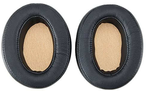 Create idea 1 Paire de Coussinets d'oreille avec Remplacement de Filet Marron Compatible avec Sennheiser Momentum 2.0 Écouteurs Supra-Auriculaires Noir Coussinets d'écouteurs en Cuir Protéiné