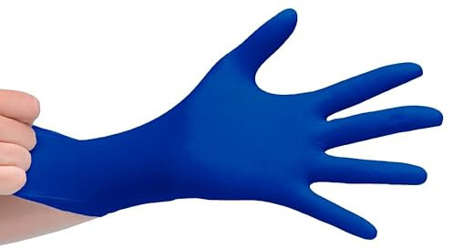 Parafarmic Guantes Nitrilo Sensiflex Deep Blue Caja 100 unidades (Talla XL)