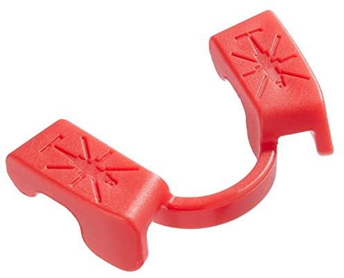 Powerlifting Protège-dents pour le sport et le fitness, la musculation, la bouche de sport pour l'haltérophilie, convient pour le sport sans contact, la mâchoire inférieure (1 pièce rouge)