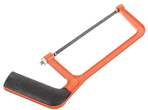 BESTonZON kompakte Bügelsäge Handsäge für Bäume Mini-Bügelsäge kleine Bügelsäge für Metall Gartensäge tragbar Baum sah Regal Teufel sah kleiner Sägebogen Aluminiumlegierung