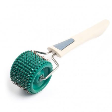 Lyapko Walze für Gesicht Grün Gesichtsmassagegerät Massagegerät - Gesichtsmassage-Roller-Anti-Stress-Massageroller Nadelroller von Dr.Lyapko - Massagewerkzeug Entspannungsrolle Akupunktur Igelrolle