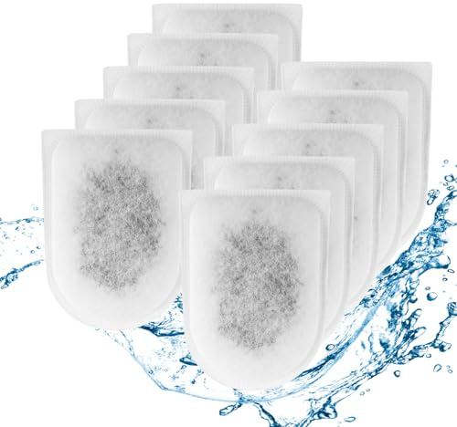 Begonia 10 x Replacement Filter Pads for Tetra EasyCrystal Filter Pack C600, Filter Pads with Activated Carbon & Zeolite, Replacement Filter Pads, Aquarium Filter Cartridge for Tetra EasyCrystal