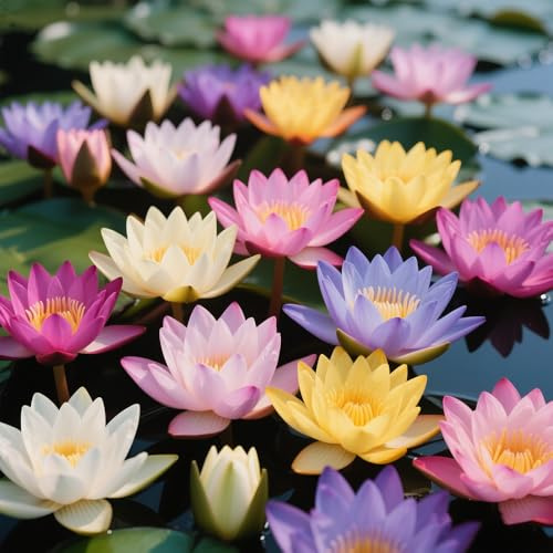 90 semi misti di loto, non OGM, adatti alla coltivazione in casa, all'aperto e in giardino