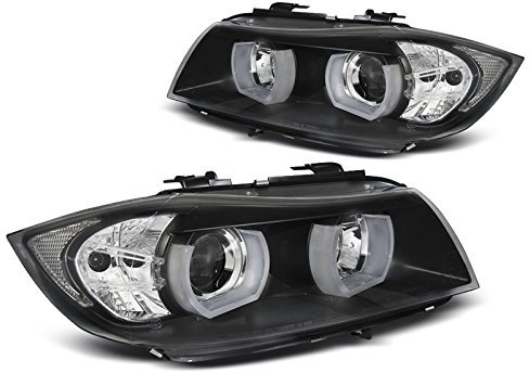 SCHEINWERFER XENON 03.05-08.08 ANGEL EYES SCHWARZ 3D