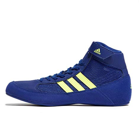 adidas Havoc Bottes de lutte pour enfant - Bleu - bleu marine, 36 2/3 EU