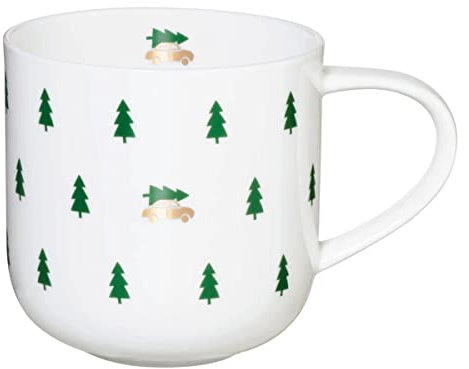 [A] Henkelbecher, Surfing Tree, D. 9,2 cm, H. 9,5 cm, 0,4 l.