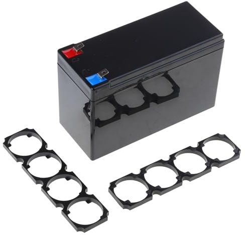 Nucelit ABS-batterihölje med 32650/32700 fyra länkfästen snyggt ABS-batterihölje lättviktsfodral utomhussportentusiaster