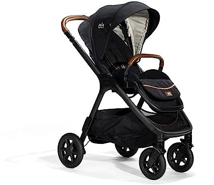 Joie - Finiti™ - Poussette Multimodale - Siège Réversible - Compatible Sièges Auto et Nacelles - Pliage Compact - Suspension Tout-Terrain - Harnais 5 Points - Maniabilité+ Dès la naissance