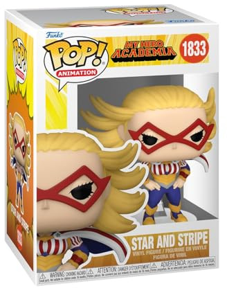 Funko Pop! Animation: MHA - Star and Stripe - My Hero Academia - Vinyl-Sammelfigur - Geschenkidee - Offizielle Handelswaren - Spielzeug Für Kinder und Erwachsene - Anime Fans