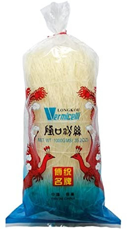 5 x 1 Kilo Glasnudeln Mungbohnen Vermicelli - Longkou Glas Nudeln Beans Thread