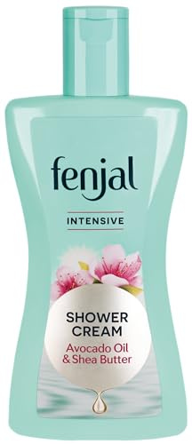 Fenjal Intensive Body Shower Creme, Exfoliating, Brighter & Nourished Skin, Bergamot & Vanilla, 200 ml