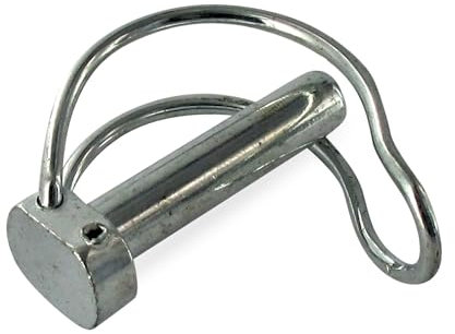 GREENSTAR - Pasador automático de 8 mm x 40 mm para fijación de accesorios motocultores Honda/Husqvarna/Pubert