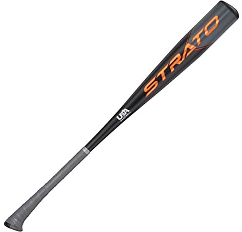 Axe Unisex, Teenager Bat 2023 Strato USA Baseballschläger, Schwarz/Grau/Kupfer, 30 / 25 oz