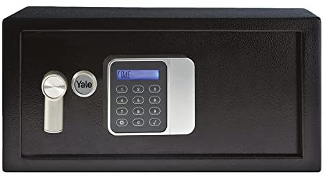 Yale Elektronischer Gäste Tresor - Laptop - YLG/200/DB2 - Standardsicherheit - Schwarz